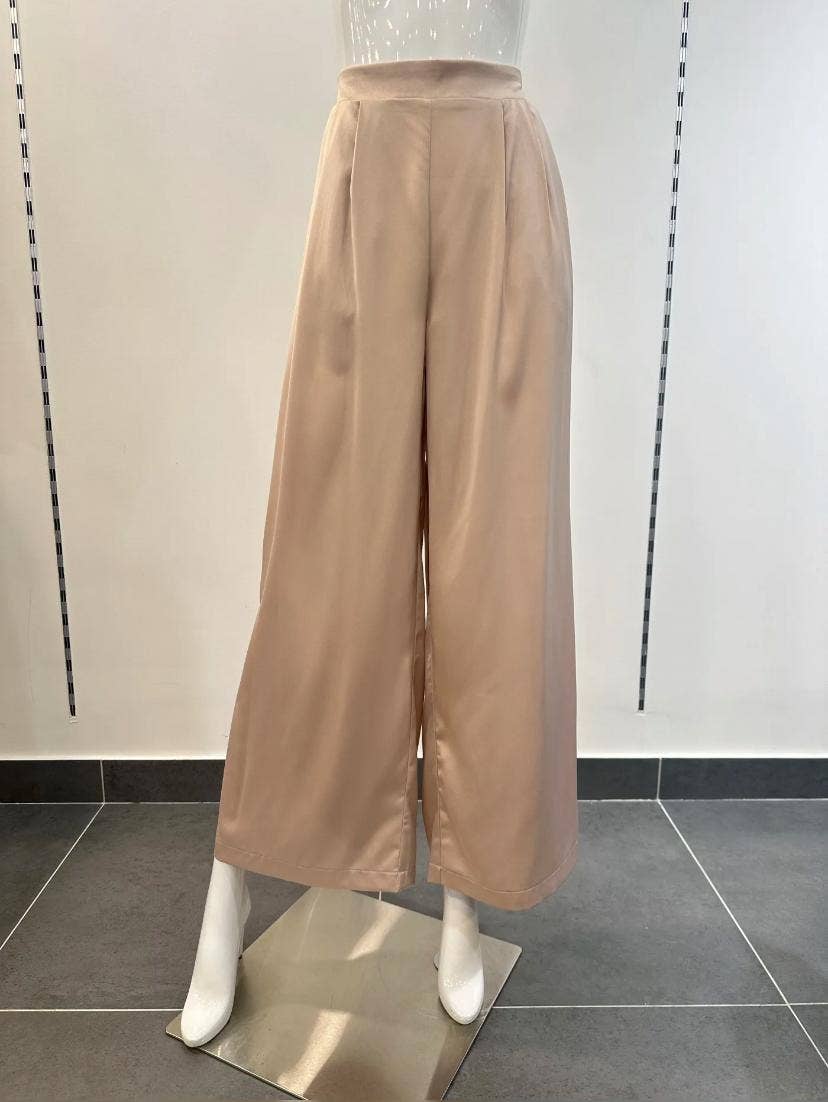 DOLSSACI – wholesale Suit trousers – women's – Satin Trousers0