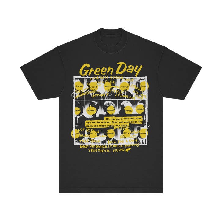 Manic Merch - Wholesale T-Shirt (Graphic) - Unisex - Green Day - Nimrod - Graphic Tee0