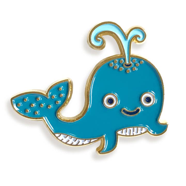 Night Owl Paper Goods - Wholesale Lapel Pin/Button - Sea Critter Enamel Pin Gift Set