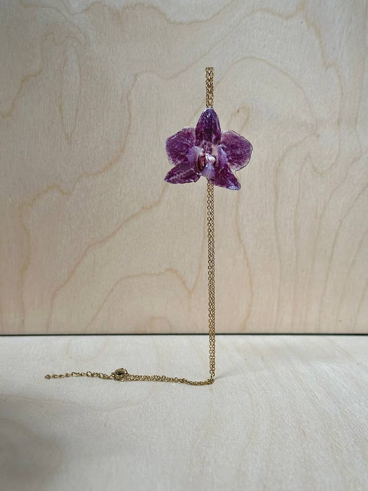 Colar de Orquídeas Real por atacado de Lakoo Designs