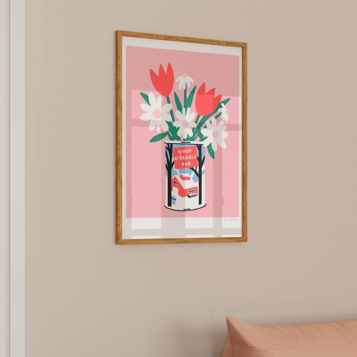 Studio Toute - Wholesale Art Print - Maple sirup spring bouquet Art print2