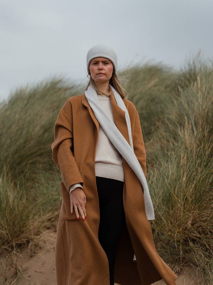 Nuage Cashmere Scarf for wholesale by Hilary Jane Keyes