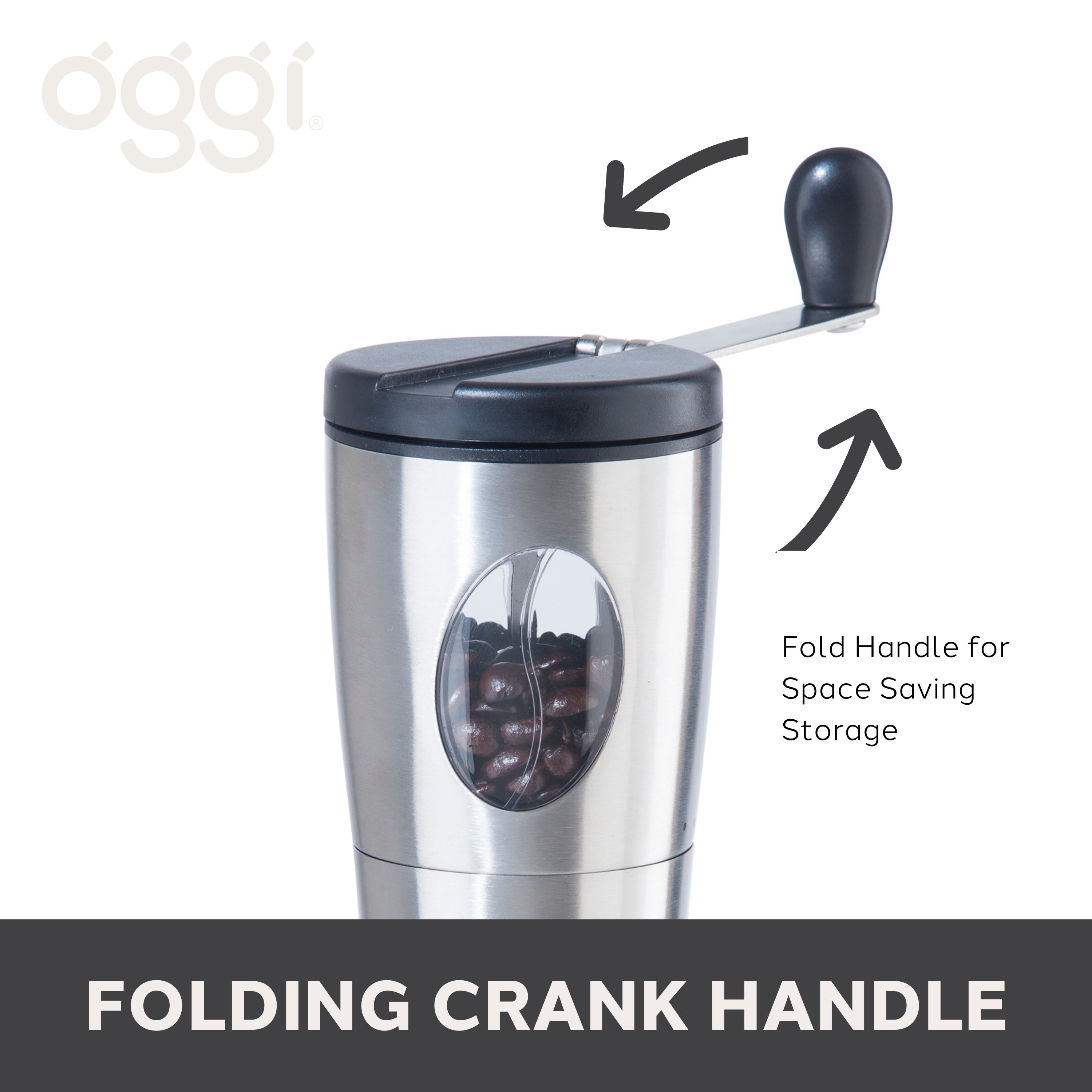 Oggi - Wholesale Coffee Grinder - Coffee Grinder - Stainless Steel, Ceramic Mechanism4