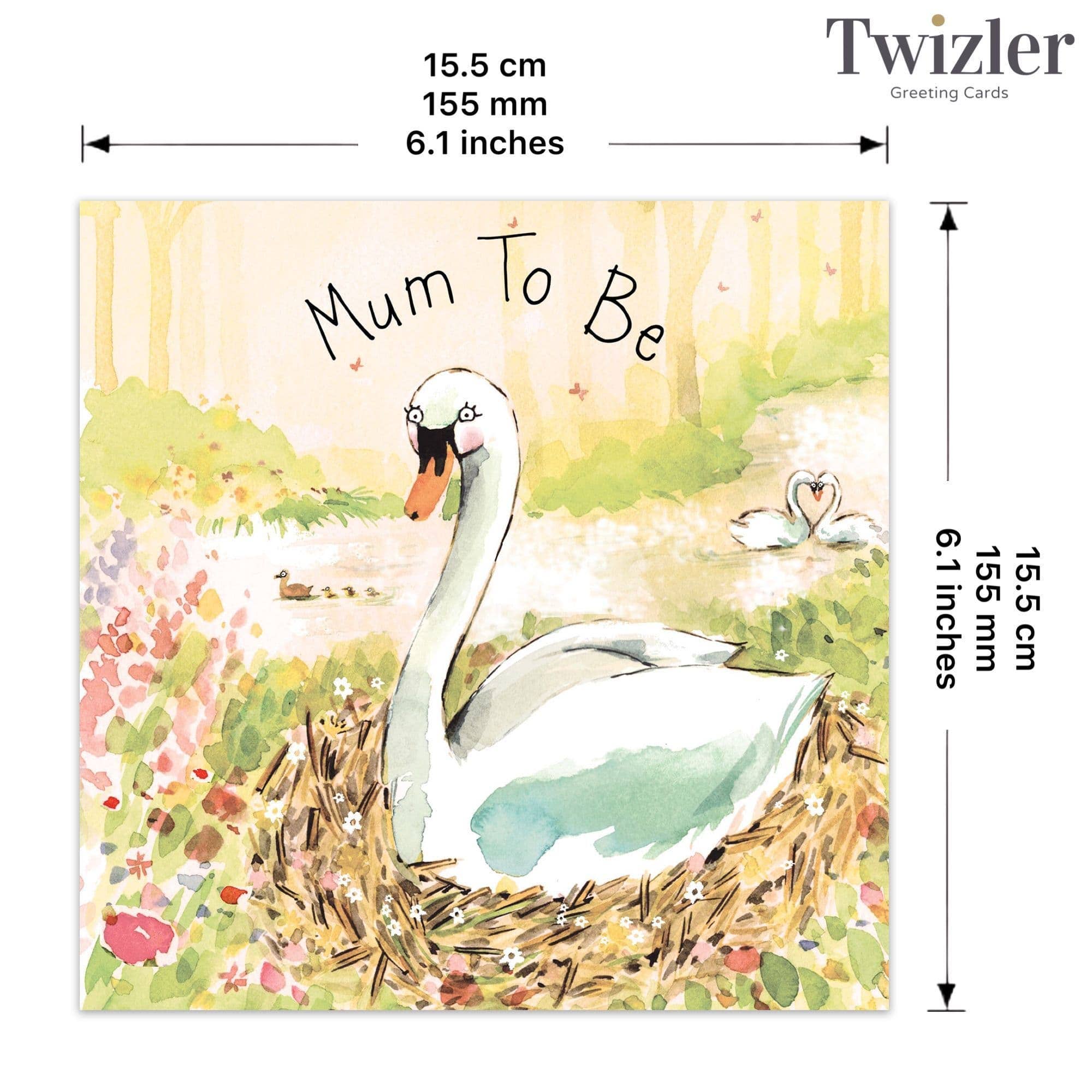 Twizler Ltd – wholesale Baby card – Mum To Be Card2