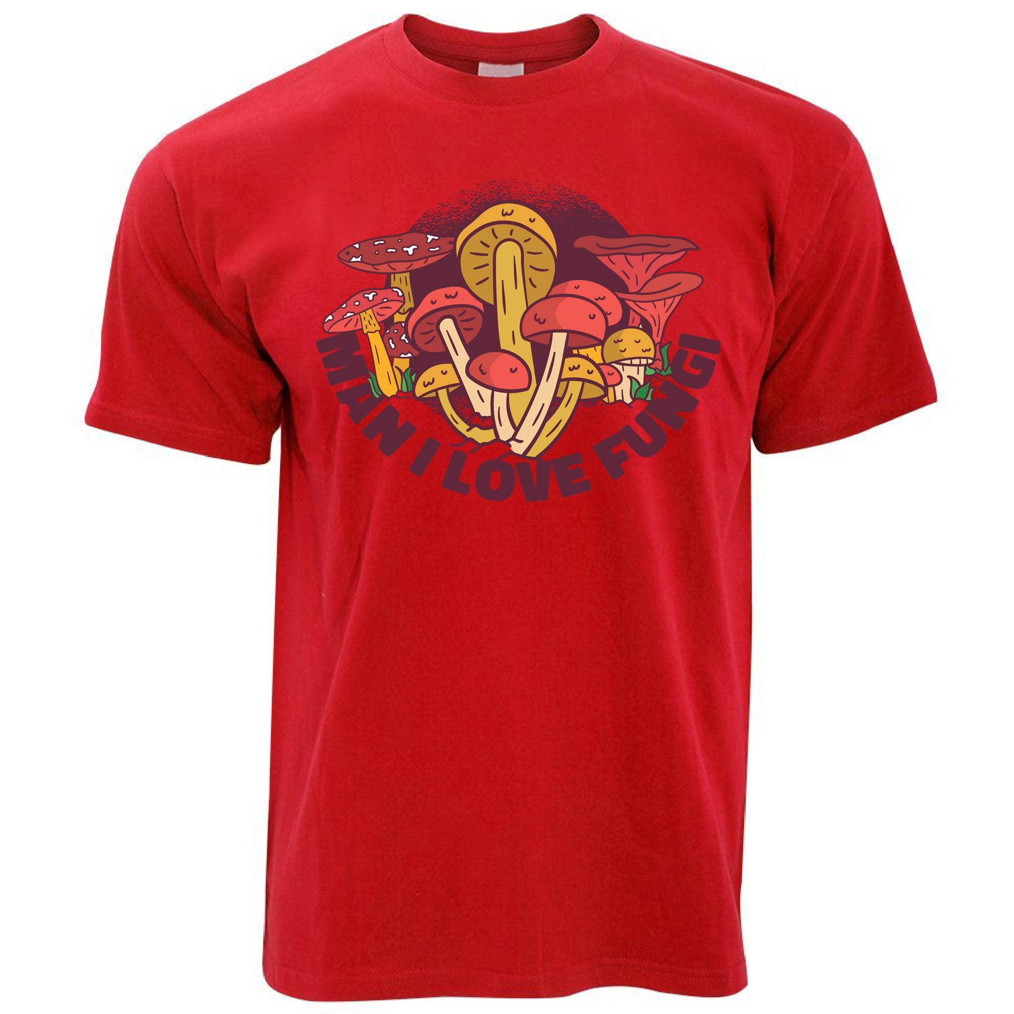 PIGMENTIFY – wholesale T-shirt (graphic) – unisex – Man I Love Fungi T-Shirt3