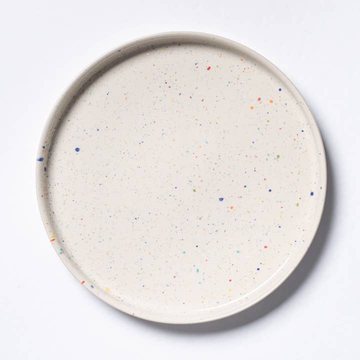 New Party Round Tray 28cm White for wholesale by Egg Back Home