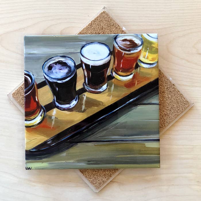 Art by Alyssa - Wholesale Trivet - Beer Flight Trivet0