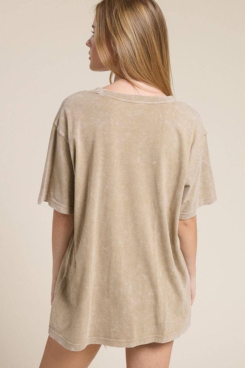 Zutter - Wholesale Screen Printed T-Shirt - Women's - Multi Tigers Elements Graphic Boyfriend Fit Tee1