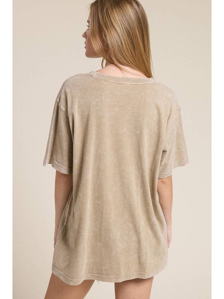 Zutter - Wholesale Screen Printed T-Shirt - Women's - Multi Tigers Elements Graphic Boyfriend Fit Tee1