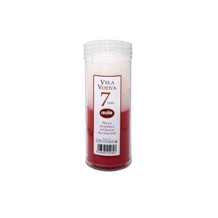 AUM Fragrances - Wholesale Votive Candle - Votive Candle 7 Day White/Red