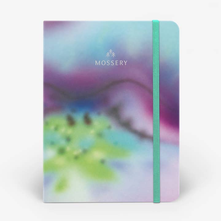 Caderno de Espiral com Logótipo de Orquídea Espalhada por atacado de Mossery