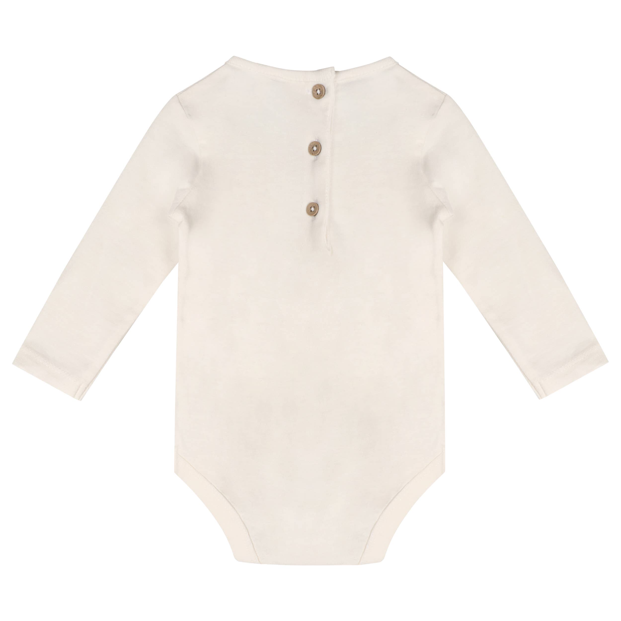 Oat Heather Excavator Truck Embroidered Baby Overall Set -Organic Cotton for wholesale on Faire6