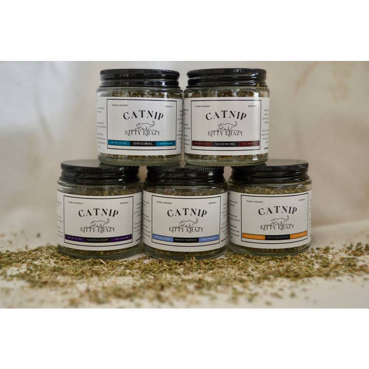 Kitty Krazy - Wholesale Catnip - Kitty Krazy Original Top-Shelf Organic Catnip 0.5 OZ1