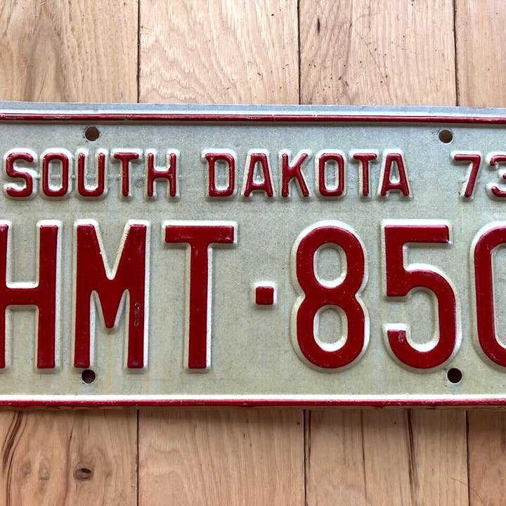 Targa del South Dakota del 1973 per la vendita all'ingrosso da parte di RusticPlates