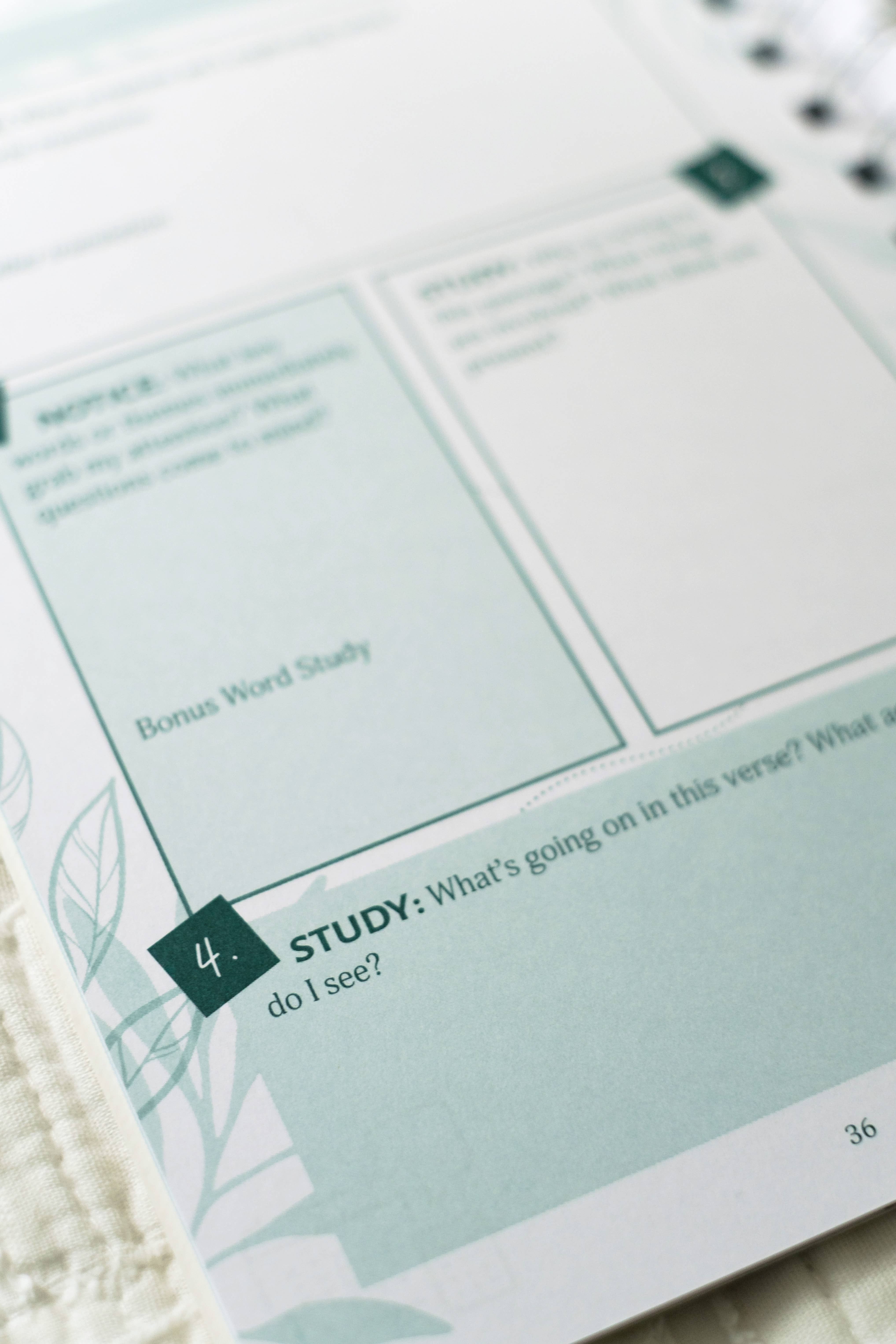 Barbour Publishing, Inc. - Wholesale Journal/Diary - Bible Study Collective: Verse Mapping Journal10