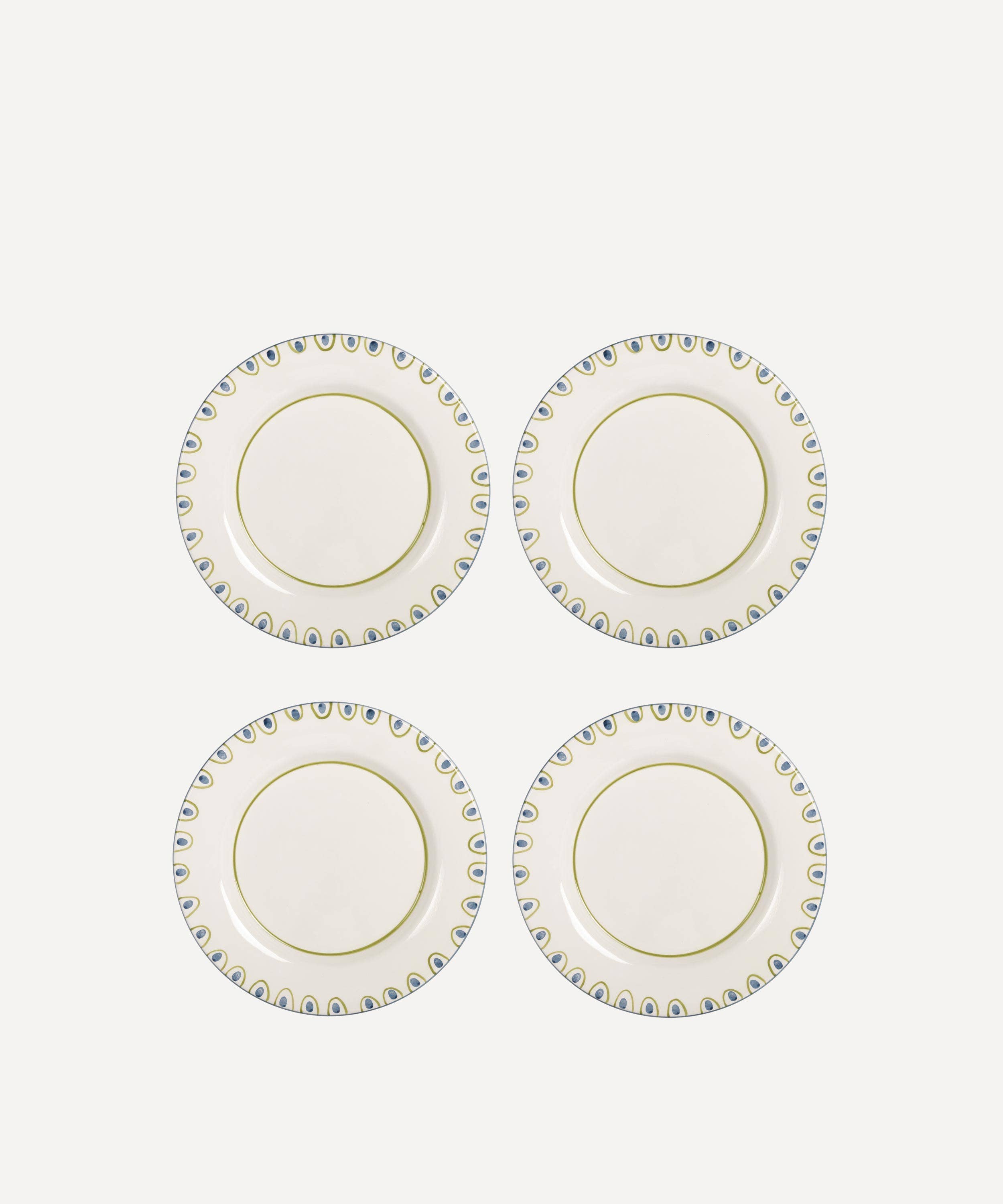 Valsa Home - Wholesale Dinner Plate - Coconut Dinner Plate - WS3