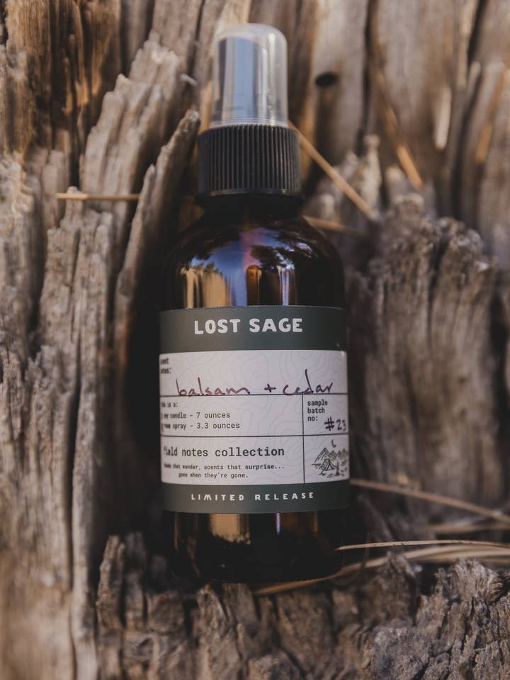 Field Notes - No. 23 Room Spray for wholesale by Lost Sage