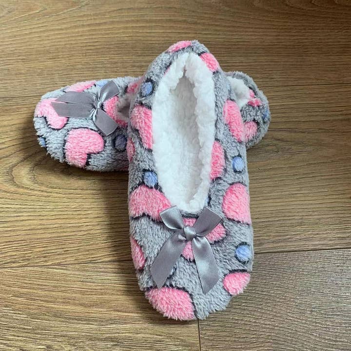 ACCITY - Wholesale Sock Slippers - Women's - WOMEN'S SOCKS HOME FLEECE FLOOR SOCK SLIPPERS_CWMS11797