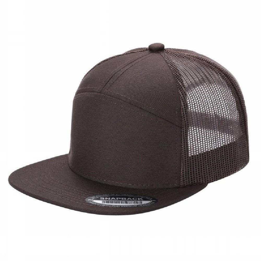 DOBBI - Wholesale Baseball Cap - Unisex - 7 Panel Flat Bill Trucker Cap6