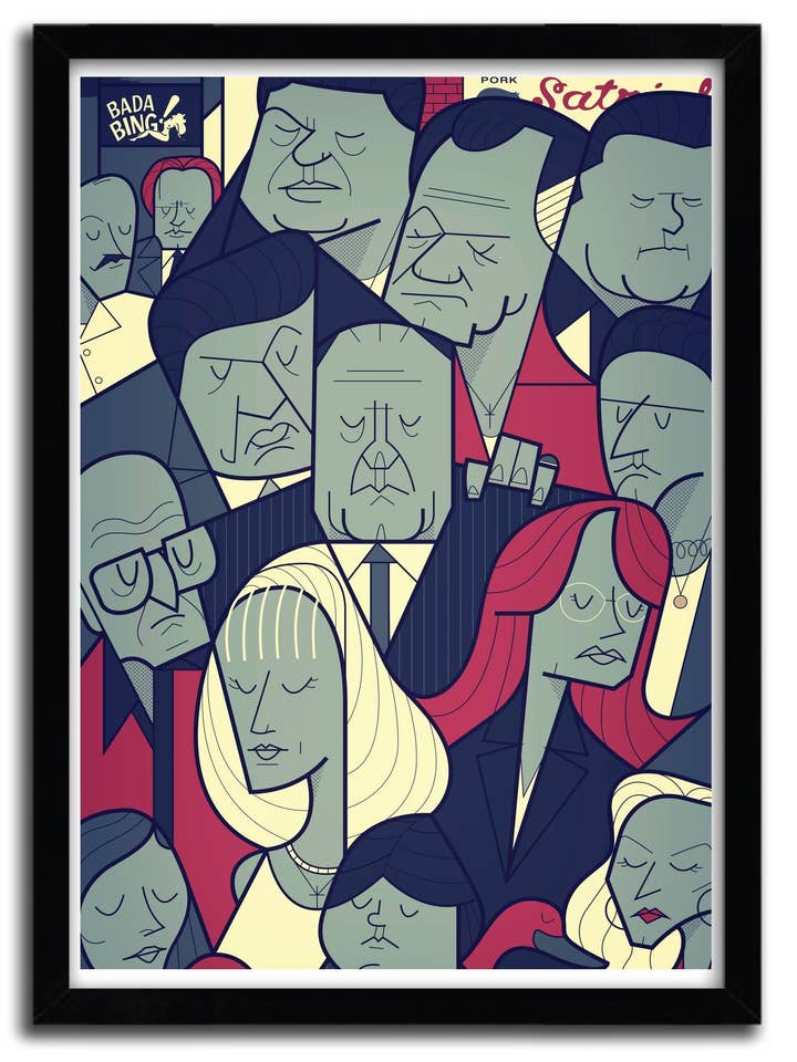 Affiche soprano par Ale Giorgini pour la vente par K.Olin Tribu
