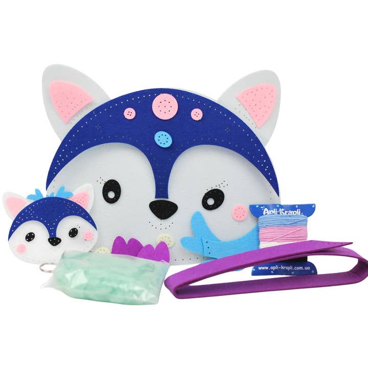 Fainotoys - Wholesale DIY Craft Kit - Kids - APLI Krapli - APLI Krapli Sewing Patterns Bag & Keychain Deer Printable Templates Materials Not Included Ages 10+2