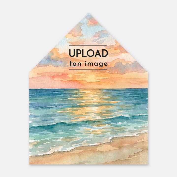 Forro envolve a minha paisagem em aquarela por atacado de L'ART DU PAPIER