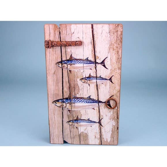 Nauticalia – wholesale Decorative box – Mackerel Key Box, 34x20cm