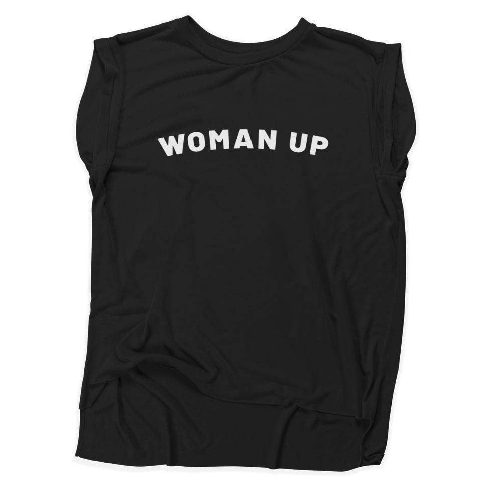 The Spark Company – wholesale T-shirt – women's – Woman Up Muscle T-Shirt0