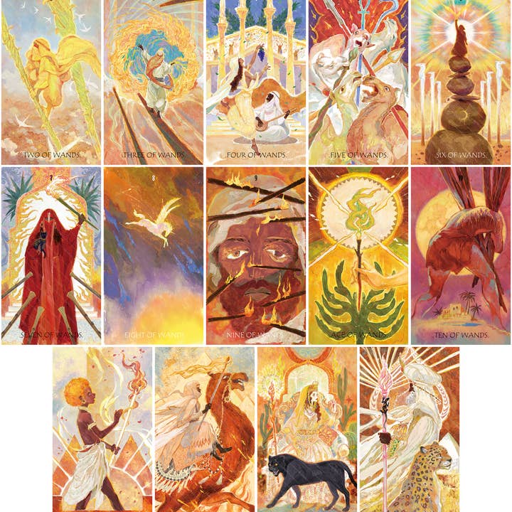 Vermilion Collection - Wholesale Tarot Cards - The Whisper of Stars and Garden Tarot8