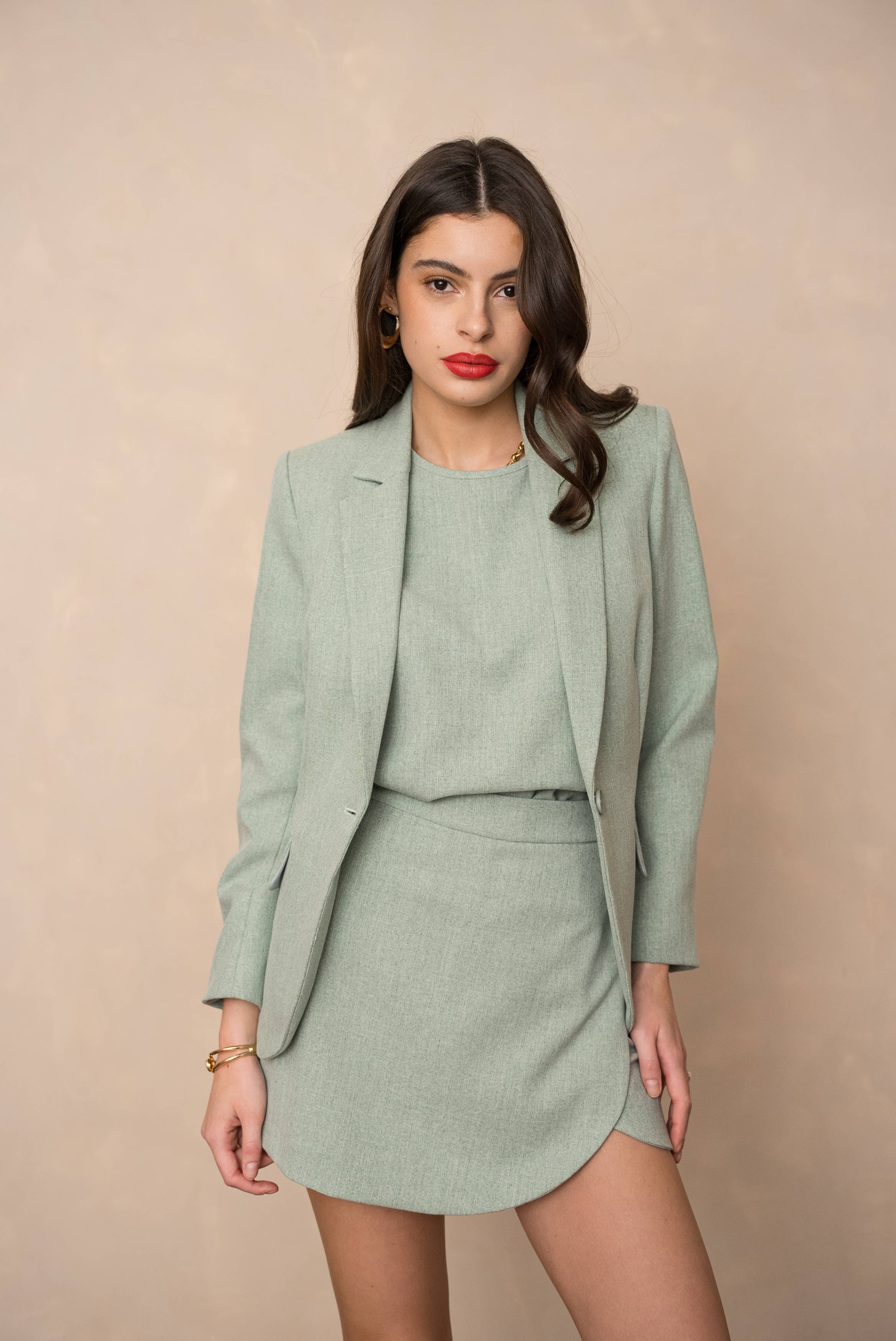 LULUMARY – Großhandel Jacke – Damen – Gerade Jacke V3215