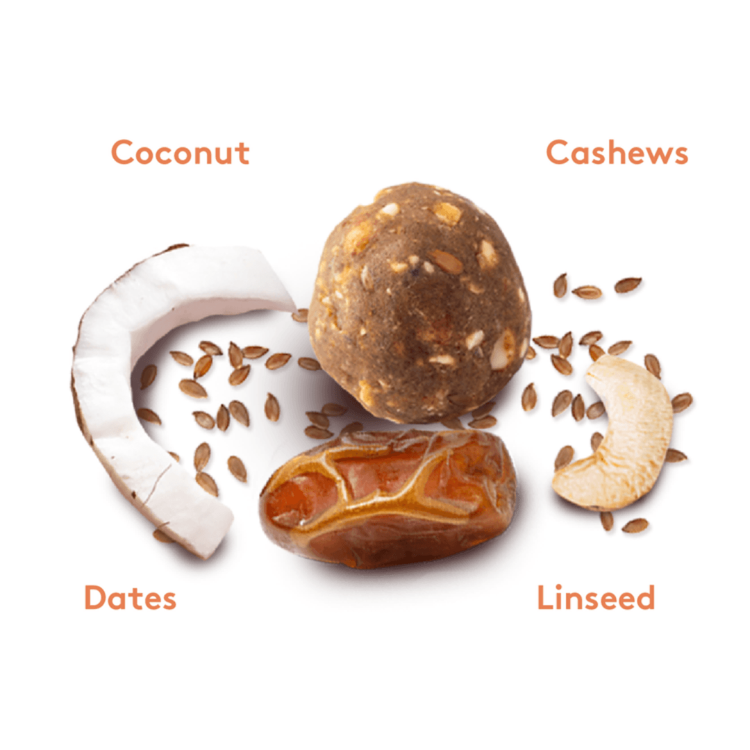 dadelskopen.nl - Wholesale Snack Bar - Energy Balls Cashew Coconut - Nakheel Alya - 100 Grams1