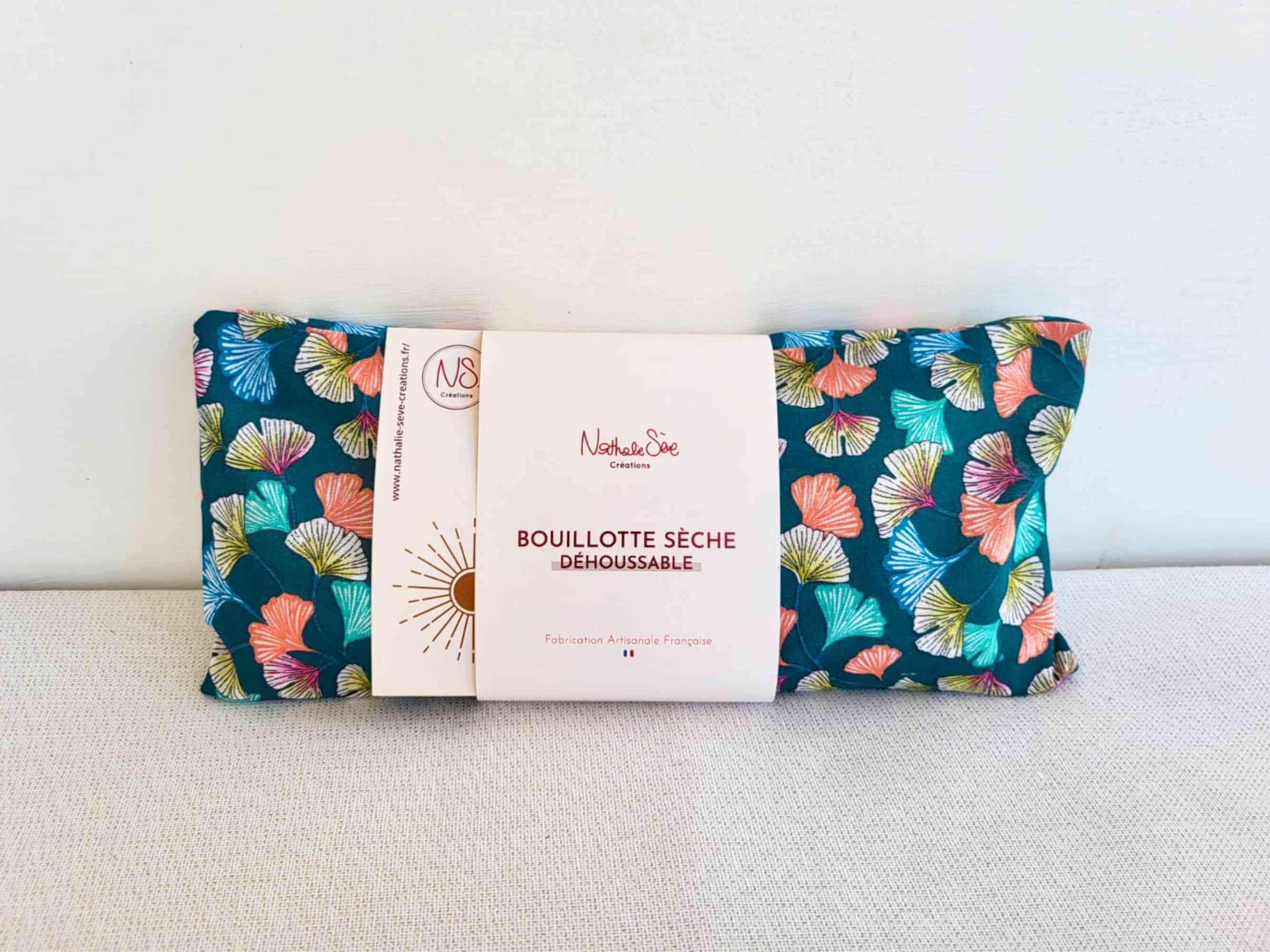 NS par Nathalie SEVE - Vente Compresses chaud/froid - Mini bouillotte  déhoussable  blé, lin ou noyaux de cerises6