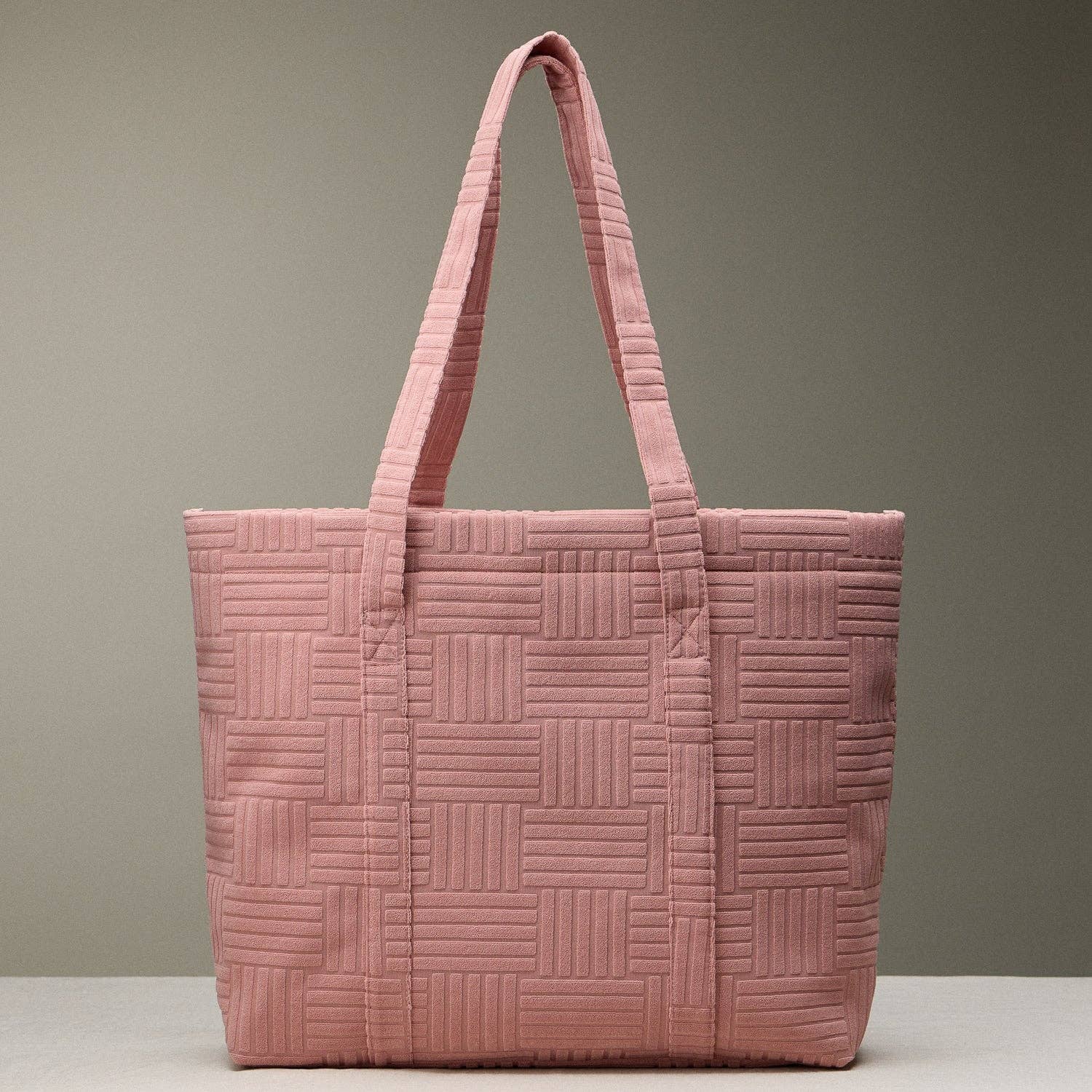 Frem - Wholesale Tote Bag - Women's - Quilted Tote Bag with Woven Texture20