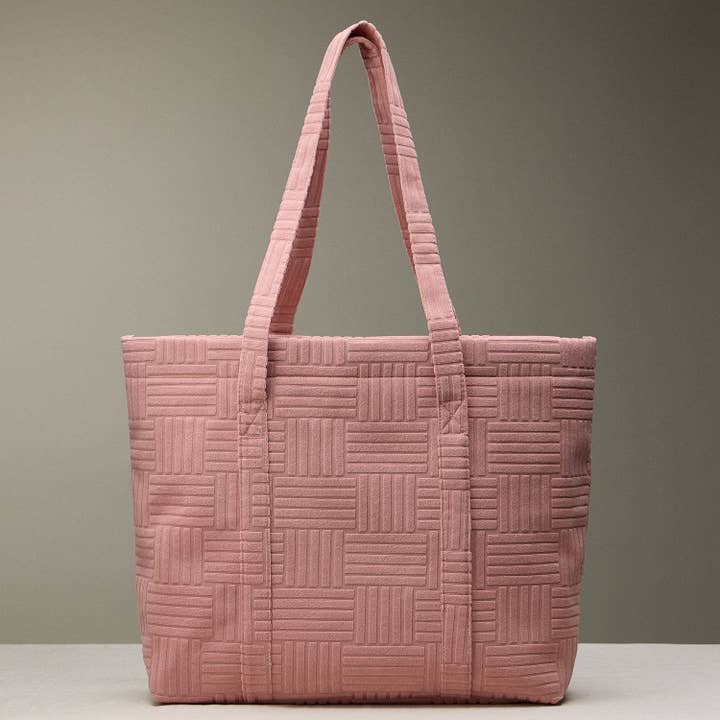 Frem - Wholesale Tote Bag - Women's - Quilted Tote Bag with Woven Texture20