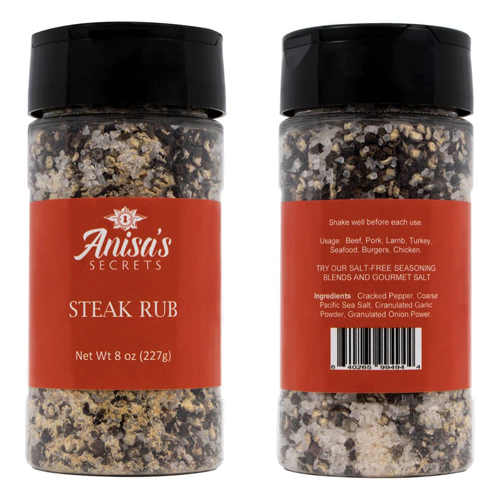 Salt Free Steak Seasoning - 8 oz