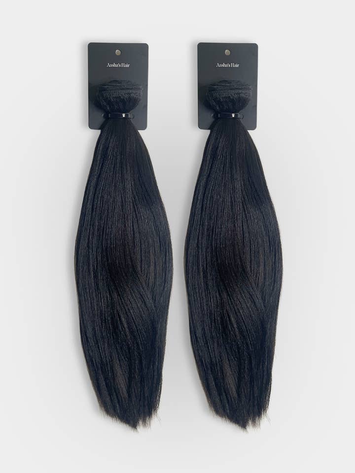 Soft Yaki - 16" - Weft Bundle Package of 2 for wholesale by Youshouldbehair
