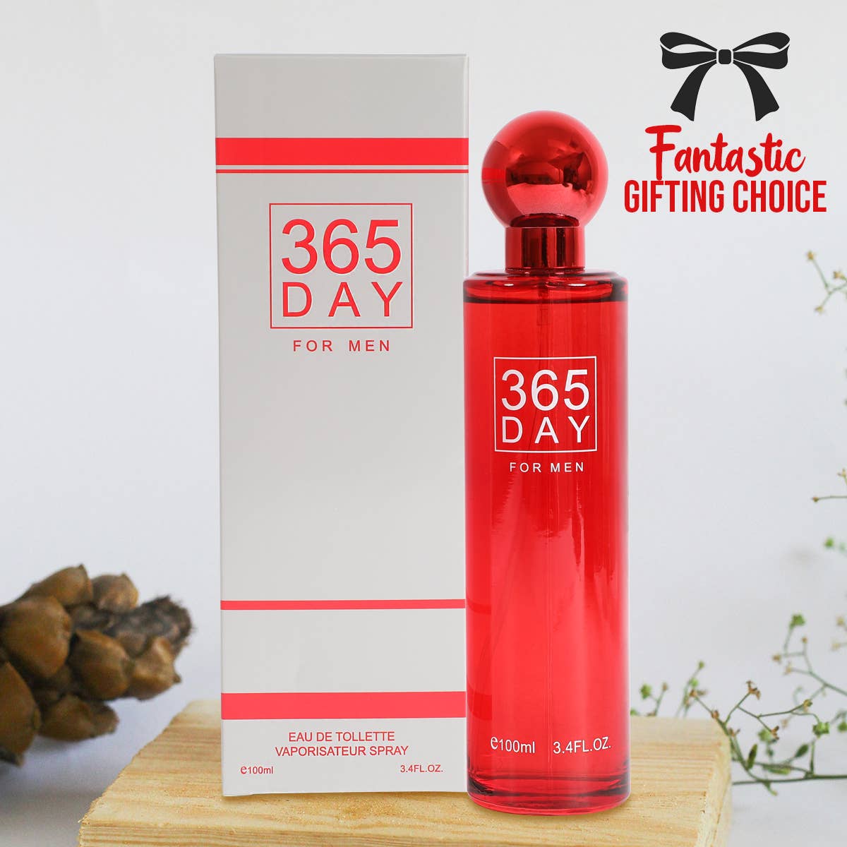 MYS Wholesale Inc - Wholesale Cologne Spray - 365 Day For Men Red Spray Cologne Eau de Toilette For Men3