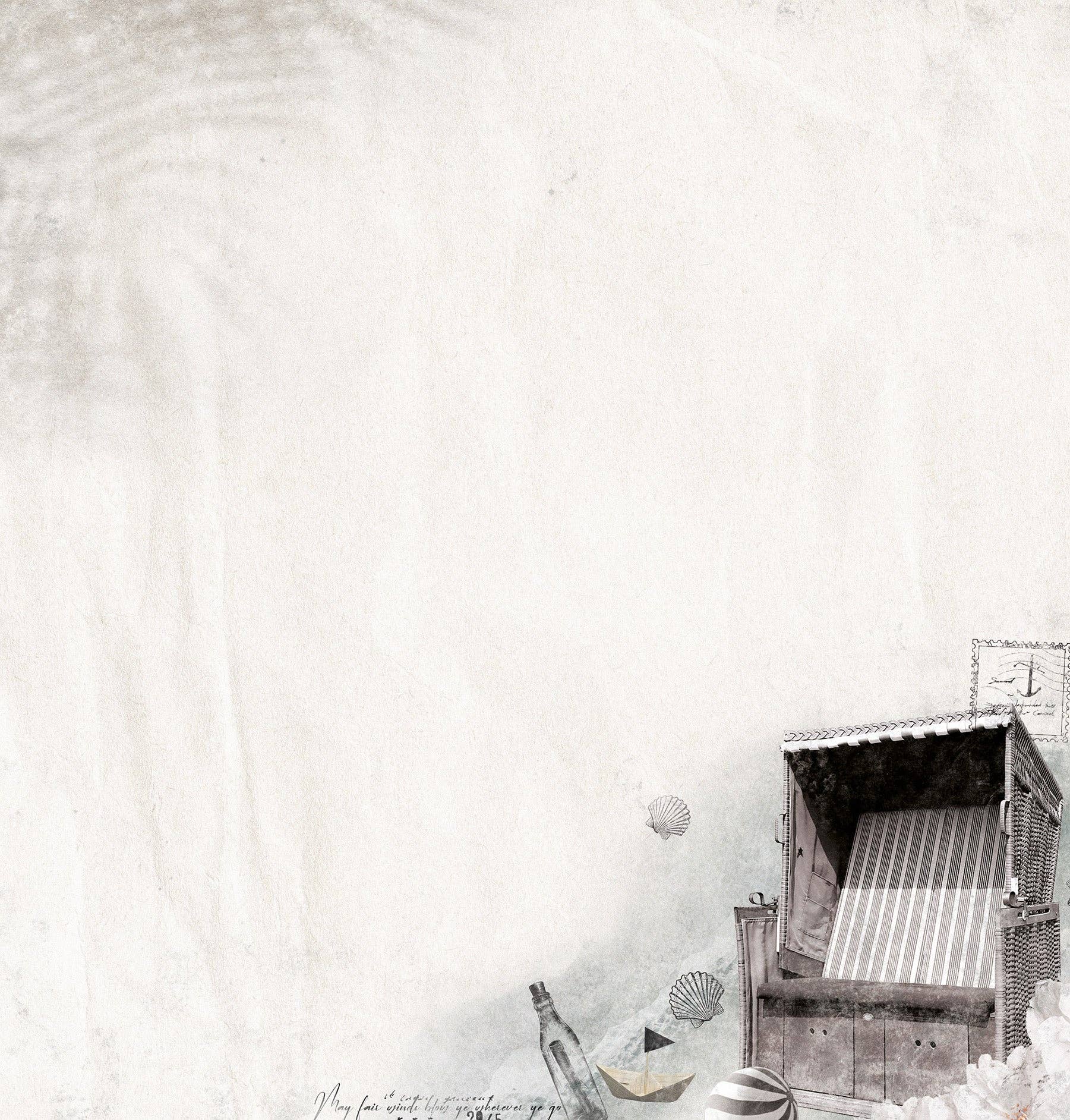 Ecstasy Crafts Distributing - Wholesale Scrapbook - SL Paperset Background Paper Vintage Treasures 304.8x304.8x0.5mm 12 SH nr.077