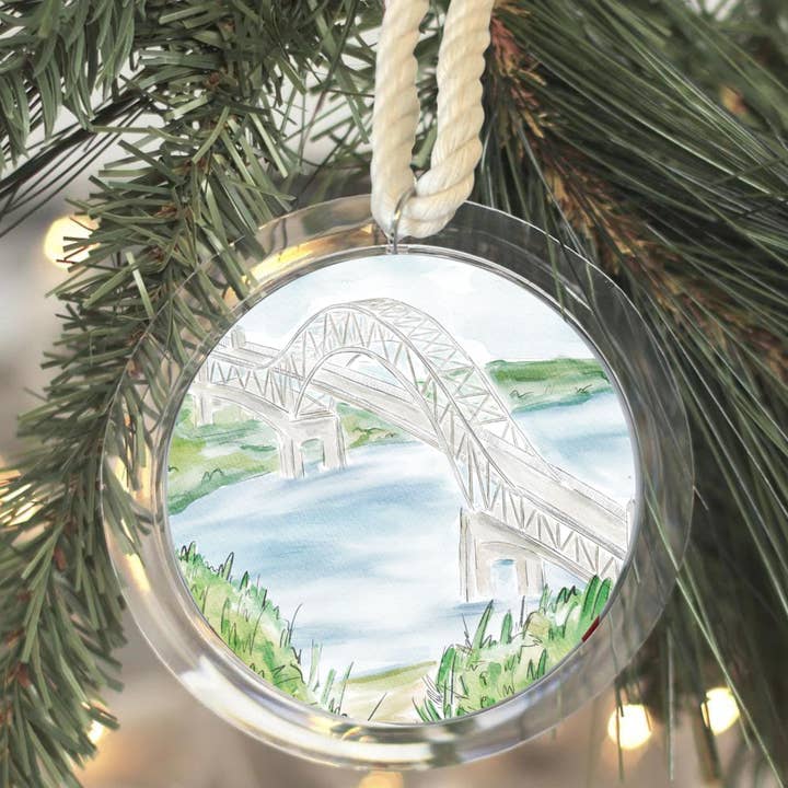 Call Me When You Get to the Bridge Ornament for wholesale by WonderfullyWrittenCo