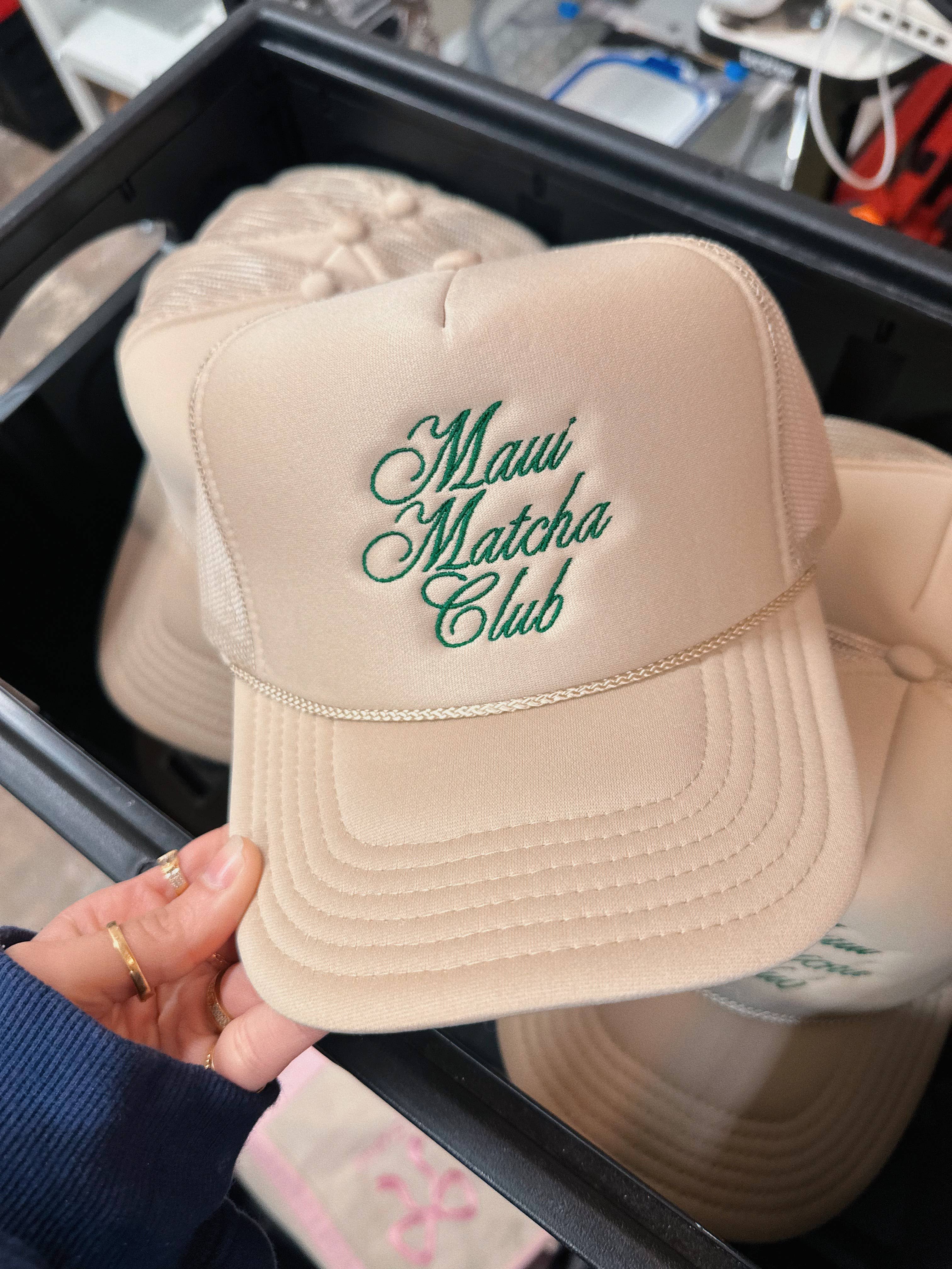 Happy Hour - Wholesale Trucker Hat - Unisex - Custom Trucker Hat(Embroidery/ vinyl 10