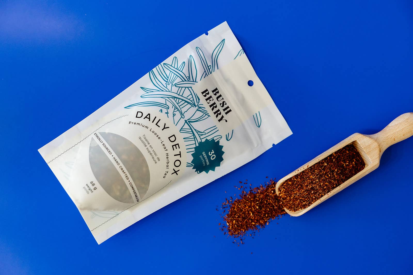 Bush Berry – wholesale Hälsoté/Detoxté – Ekologiskt Daily Detox Löst bladte2