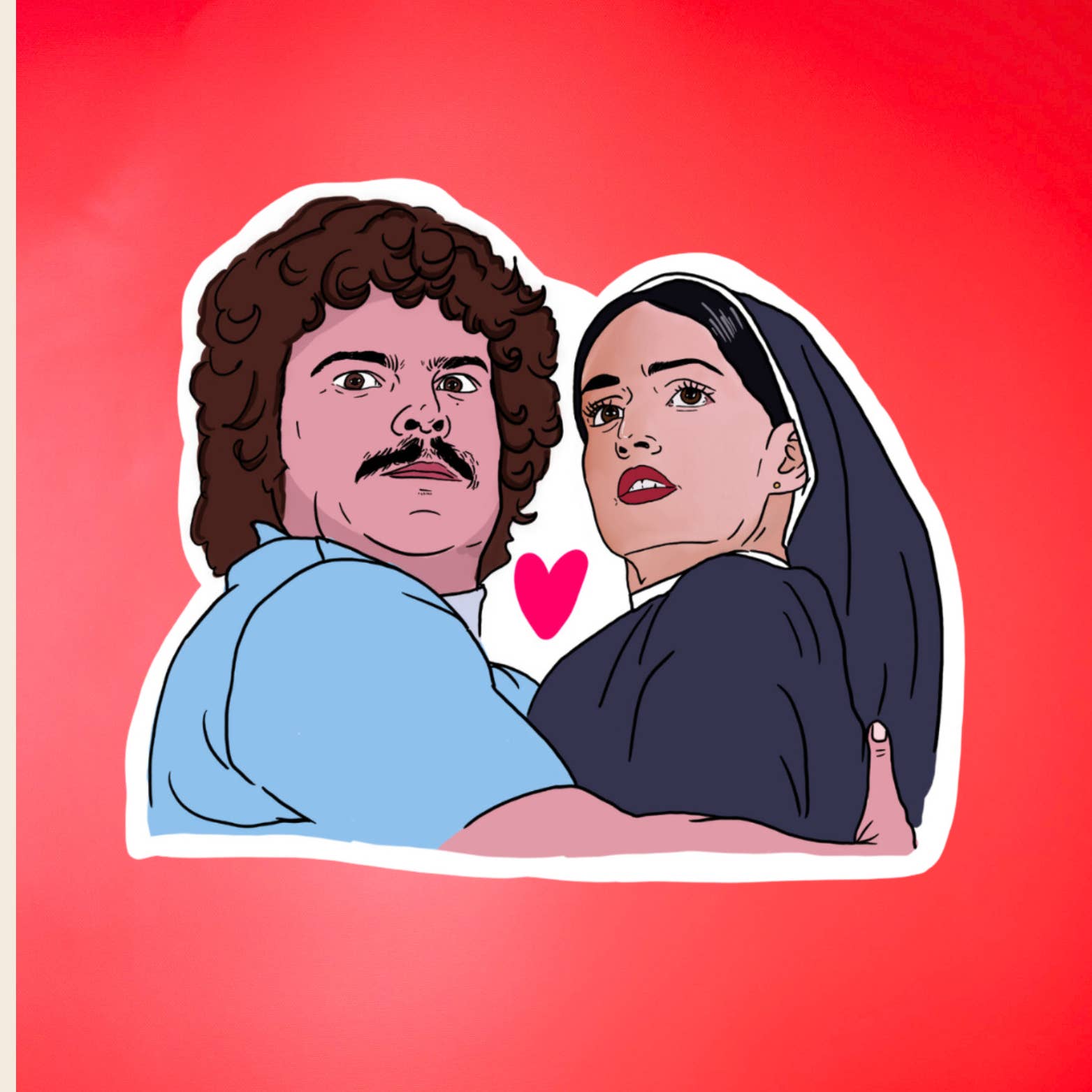 Gaec Studio - Wholesale Sticker - Nacho and Encarnacion Pop Culture Sticker