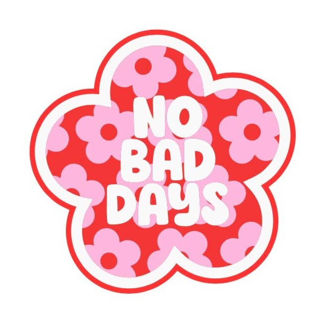 No Bad Days Sticker for wholesale by Girl Haus