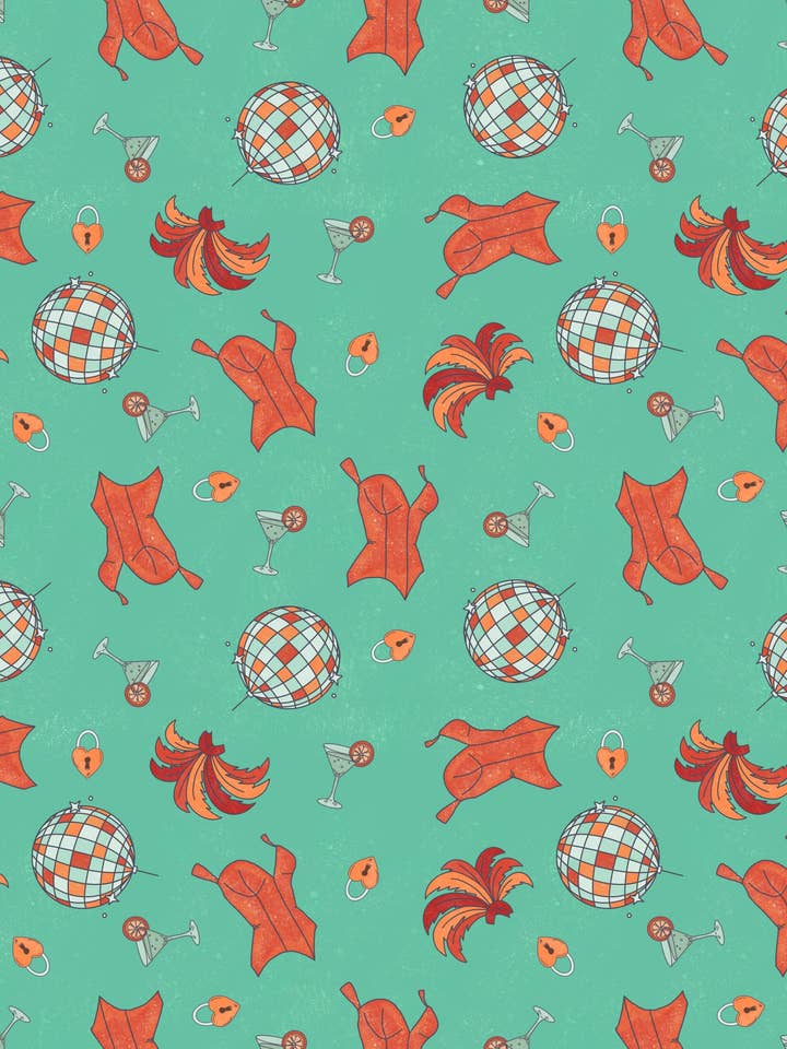 A Era da Bola de Espelhos - Tecido de bola de espelhos, cocktail e festa inspirado nas Eras Swiftie por atacado de ThatsSewLauraUk