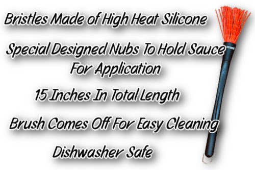 Butcher BBQ Inc - Wholesale Basting Brush - Silicone BBQ Mop Brush 15 inch / Use With Sauce or Marinade1
