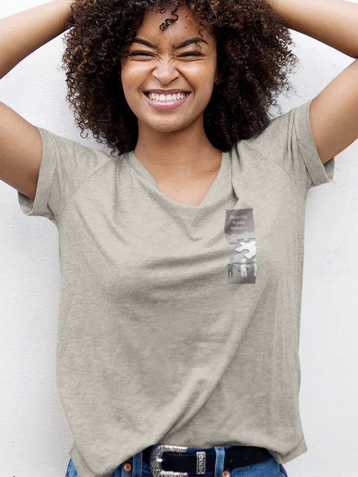 Ripped Rags All People "Diversity Equity Inclusion" Women's Ripped T-shirt for wholesale by Ripped Rags