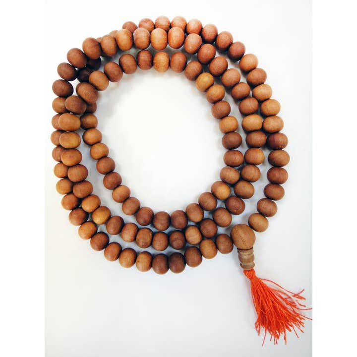 Tika - Wholesale Prayer beads necklace - Sandalwood Mala