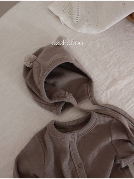 peekaboo - Vente Barboteuse – bébé - Barboteuse à manches longues à œillets en coton pour nouveau-né F/W8