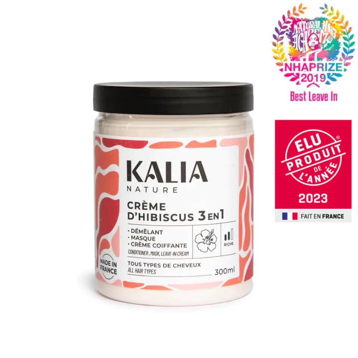 Kalia Nature - Wholesale Hair Leave-In Conditioner - HIBISCUS CREAM MULTIPURPOSE CARE 300ML2