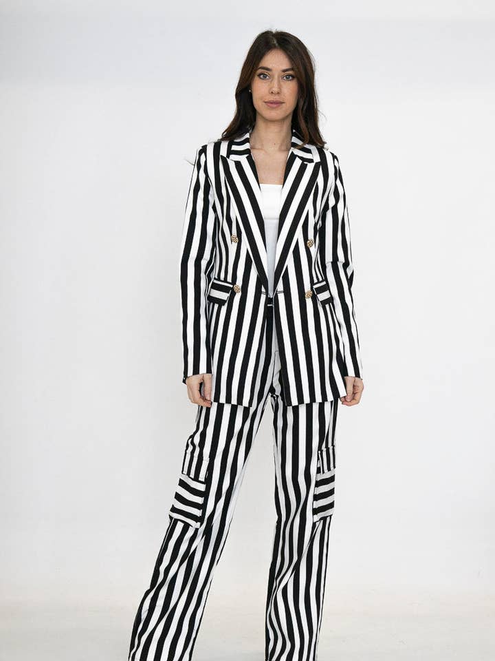 Randig set Svart för wholesale av magnolia